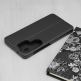 Кожен калъф, тип портфейл за Samsung Galaxy S26 Ultra - Techsuit eFold Smart View Leather Flip Case (черен) 1