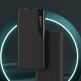 Кожен калъф, тип портфейл за Samsung Galaxy S26 Ultra - Techsuit eFold Smart View Leather Flip Case (черен) 4