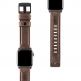 Urban Armor Gear Leather Strap - кожена (естествена кожа) каишка за Apple Watch 42мм, 44мм (кафяв) 5