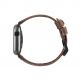 Urban Armor Gear Leather Strap - кожена (естествена кожа) каишка за Apple Watch 38мм, 40мм (кафяв) 1