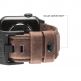 Urban Armor Gear Leather Strap - кожена (естествена кожа) каишка за Apple Watch 38мм, 40мм (кафяв) 3