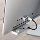 Satechi USB Male To USB-C Female Adapter - адаптер от USB мъжко към USB-C женско за мобилни устройства (сребрист) 4