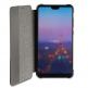 4smarts Smart Cover - текстилен смарт калъф за Huawei P20 Pro (тъмносив) 1