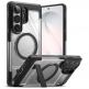 Хибриден удароустойчив кейс с MagSafe и вградена поставка за Samsung Galaxy S26 Ultra - Ringke UX Magnetic Case (прозрачен) 1