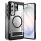 Хибриден удароустойчив кейс с MagSafe и вградена поставка за Samsung Galaxy S26 Ultra - Ringke UX Magnetic Case (прозрачен) 2