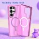 Хибриден удароустойчив кейс за Samsung Galaxy S26 Ultra - Techsuit HaloFrost II MagSafe Hybrid Case (оранжев) 4