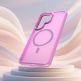 Хибриден удароустойчив кейс за Samsung Galaxy S26 Ultra - Techsuit HaloFrost II MagSafe Hybrid Case (оранжев) 5