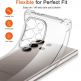 Удароустойчив силиконов (TPU) калъф с MagSafe за Samsung Galaxy S26 - Techsuit Shockproof Clear Silicone Case (прозрачен)  2