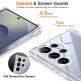 Удароустойчив силиконов (TPU) калъф с MagSafe за Samsung Galaxy S26 - Techsuit Shockproof Clear Silicone Case (прозрачен)  3