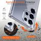 Удароустойчив силиконов (TPU) калъф с MagSafe за Samsung Galaxy S26 - Techsuit Shockproof Clear Silicone Case (прозрачен)  4