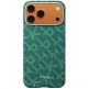 Кевларен кейс с MagSafe за iPhone 17 Pro - Pitaka Monogram Gold-Green Ultra Slim Aramid Fiber Case 4