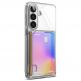 Хибриден удароустойчив кейс с джоб за кредитна карта за Samsung Galaxy S26 - Ringke Fusion Card Case (прозрачен) 3