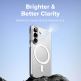 Хибриден кейс с висока степен на защита с MagSafe за Samsung Galaxy S26 - Ringke Fusion Magnetic Case (прозрачен) 5