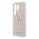 Дизайнерски кожен кейс за Samsung Galaxy S26 Ultra - Guess PU 4G Metal Logo Leather Hard Case (розов) 4