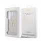Дизайнерски кожен кейс за Samsung Galaxy S26 Ultra - Guess PU 4G Metal Logo Leather Hard Case (розов) 6