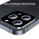Предпазнo стъклено защитно покритие за камерата на iPhone 17 Pro Max - Techsuit Full Camera Glass (черен) 1