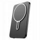 Преносима външна батерия с USB-C порт и безжично зареждане с MagSafe - 3mk MagSnap Go Magnetic Wireless Charging Power Bank 5000 mAh 20W (тъмносив) 4