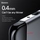 Baseus Wing case - тънък полипропиленов кейс (0.45 mm) за Huawei P30 Pro (бял) 5