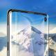 Baseus Full Screen Curved Soft Screen Protector Anti Bluelight - извито защитно покритие с черна рамка и защита за очите за целия дисплей на Samsung Galaxy S10 Plus (два броя) 3