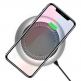 Baseus Whirlwind Wireless Charger CCALL-XU0S - поставка (пад) за безжично зареждане с технология за бързо зареждане за Qi съвместими устройства (сребриста) 3
