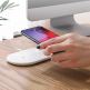 Baseus Smart 2 in 1 Wireless Charger - поставка (пад) с технология за безжично зареждане за Qi съвместими устройства и зареждане на Apple Watch (бял)  6