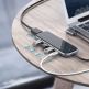 Baseus USB-C Mirror Series Hub CAHUB-BZ0G - мултифункционален хъб за свързване на допълнителна периферия за устройства с USB-C (тъмносив) 3