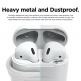 Elago Airpods Waterproof Active Hang Case - водоустойчив силиконов калъф с карабинер за Apple Airpods (фосфор) 5