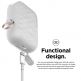 Elago Airpods Waterproof Active Hang Case - водоустойчив силиконов калъф с карабинер за Apple Airpods (фосфор) 6