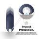 Elago Airpods Waterproof Active Hang Case - водоустойчив силиконов калъф с карабинер за Apple Airpods (тъмносин) 4