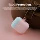 Elago Airpods Duo Hang Silicone Case - силиконов калъф за Apple Airpods 2 with Wireless Charging Case (розов-бял) 4