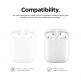 Elago Airpods Duo Silicone Case - силиконов калъф за Apple Airpods 2 with Wireless Charging Case (тъмносин-червен) 7