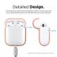 Elago Airpods Silicone Case - силиконов калъф за Apple Airpods 2 with Wireless Charging Case (оранжев) 3