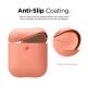 Elago Airpods Silicone Case - силиконов калъф за Apple Airpods 2 with Wireless Charging Case (оранжев) 7