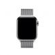 Apple Milanese Loop Stainless Steel - оригинална стоманена каишка за Apple Watch 38мм, 40мм (сребрист)  1