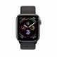 Apple Watch Series 4, 44mm Space Grey Aluminum Case with Black Sport Loop - умен часовник от Apple 1