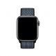 Apple Watch Nike Sport Loop - оригинална текстилна каишка за Apple Watch 42мм, 44мм (черен-лилав) 1