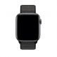 Apple Black Sport Loop Regular - оригинална текстилна каишка за Apple Watch 42мм, 44мм (черен) 1