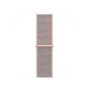 Apple Pink Sand Sport Loop - оригинална текстилна каишка за Apple Watch 38мм, 40мм (розов) 2