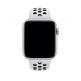 Apple Watch Nike+ Sport Band - оригинална силиконова каишка за Apple Watch 42мм, 44мм (бял-черен) 1