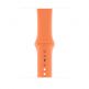 Apple Sport Band S/M & M/L - оригинална силиконова каишка за Apple Watch 42мм, 44мм (оранжев) (retail) 2