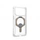 Удароустойчив хибриден кейс с MagSafe за iPhone 17 Pro - UAG Plasma XTE MagSafe Case (прозрачен) 13