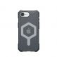 Удароустойчив силиконов калъф с MagSafe за iPhone 17e, iPhone 16e - UAG Essential Armor Magsafe Case (сив) 15