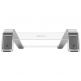 Macally Adjustable Aluminum Laptop Stand - регулируема алуминиева поставка за лаптоп поставка за MacBook и лаптопи (сребриста) 3