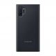 Samsung Clear View Cover EF-ZN975CB - оригинален кейс, през който виждате информация от дисплея за Samsung Note 10 Plus (черен) 1