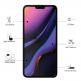 Eiger 3D Glass Full Screen Tempered Glass Screen Protector - калено стъклено защитно покритие с извити ръбове за целия дисплей на iPhone 11 Pro (черен-прозрачен) 2