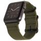 Urban Armor Gear Active Nato Strap - изключително здрава текстилна каишка за Apple Watch 42мм, 44мм (зелен) 3