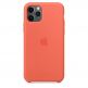 Apple Silicone Case - оригинален силиконов кейс за iPhone 11 Pro (оранжев) 5