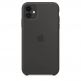 Apple Silicone Case - оригинален силиконов кейс за iPhone 11 (черен) 1