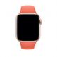 Apple Sport Band S/M & M/L - оригинална силиконова каишка за Apple Watch 42мм, 44мм (светлооранжев) (retail) 1