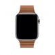 Apple Saddle Brown Leather Loop Large - оригинална кожена каишка за Apple Watch 42мм, 44мм (кафяв) 2